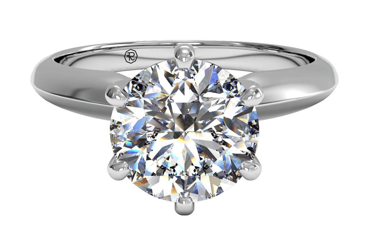 The Juno Solitaire / 0.63 Carat Round Lab Diamond
