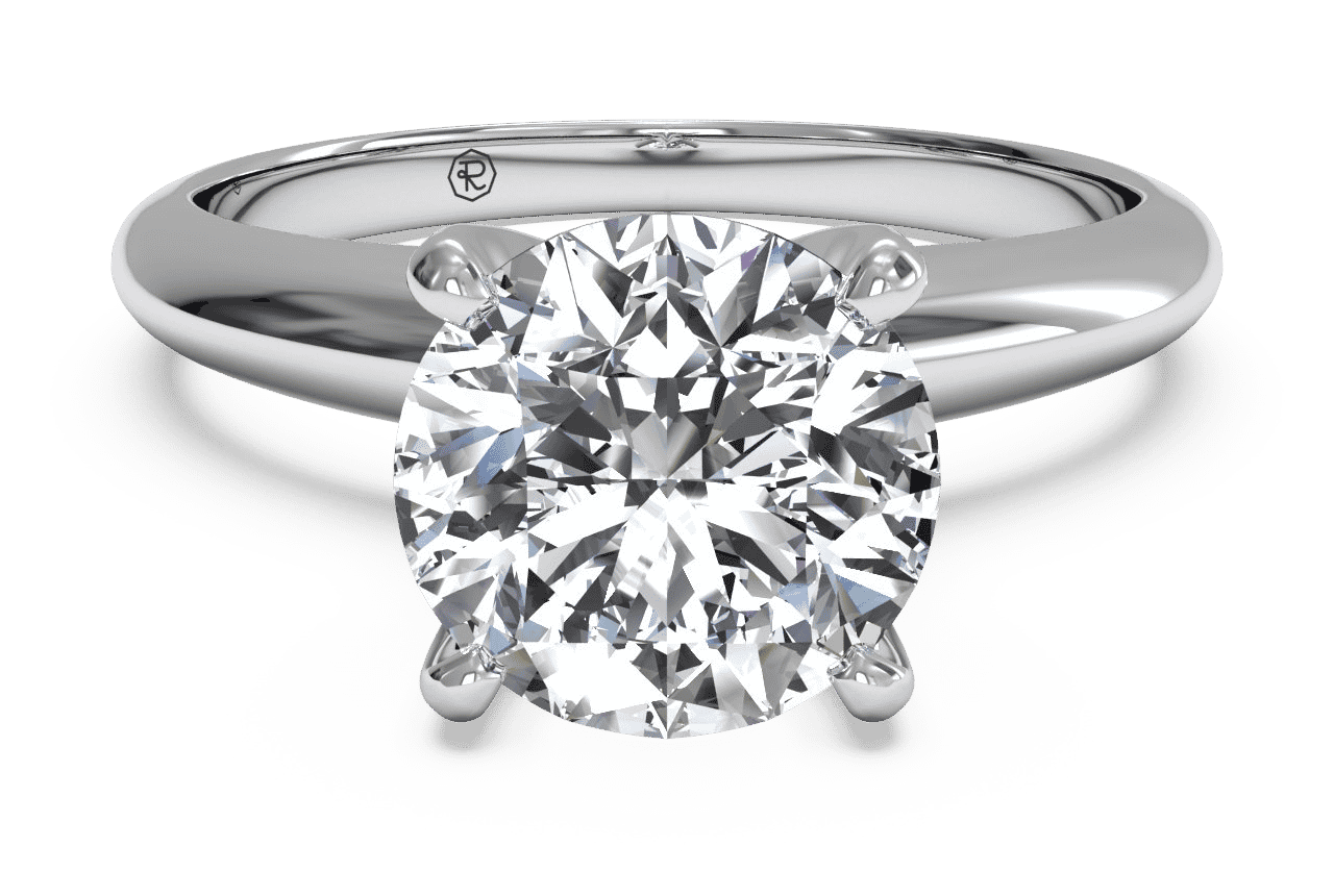 The Milena Solitaire / 0.63 Carat Round Lab Diamond