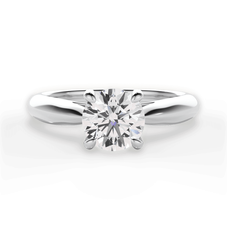 The Elowen Solitaire / 3.01 Carat Round Lab Diamond