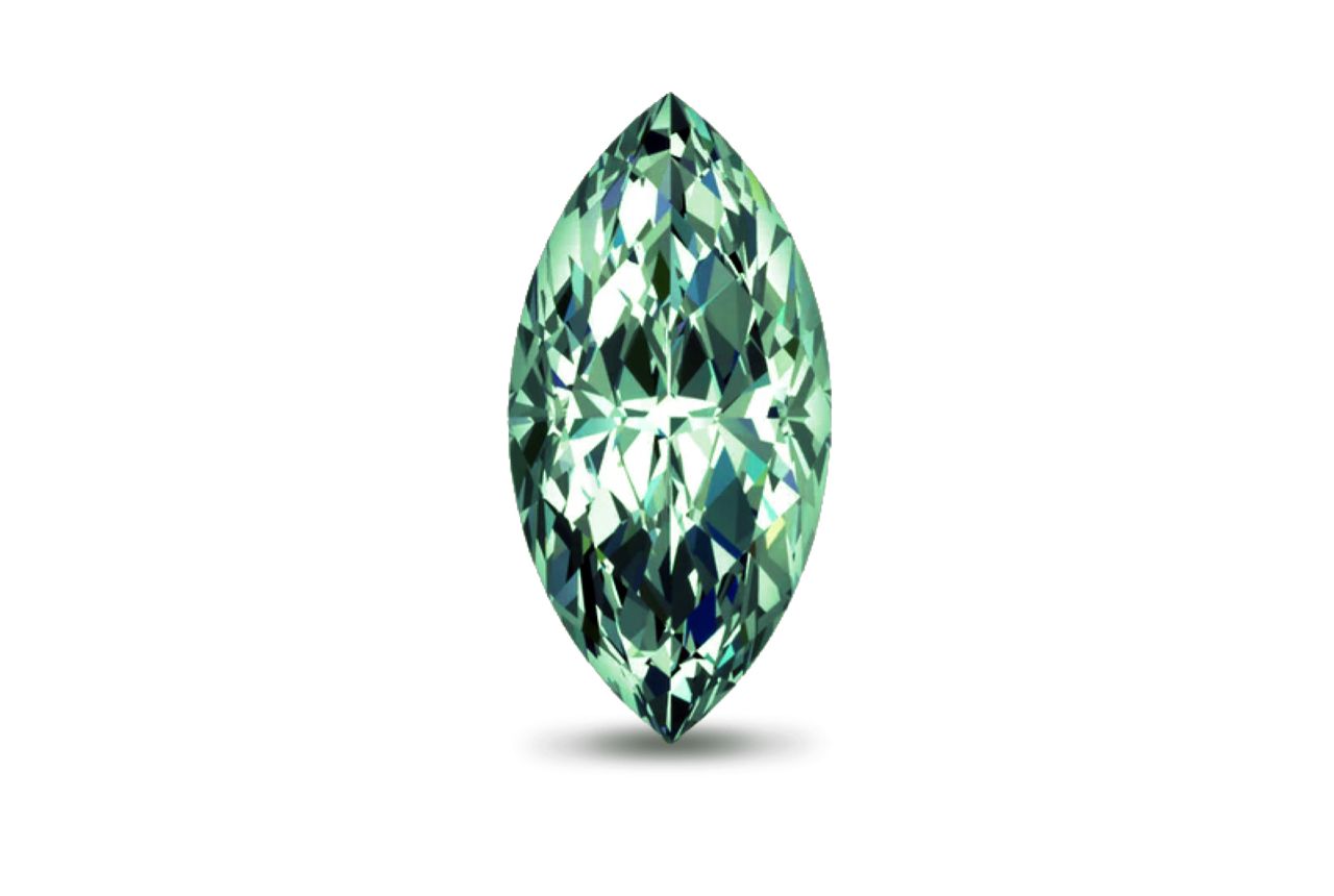 Green Diamond Marquise Single