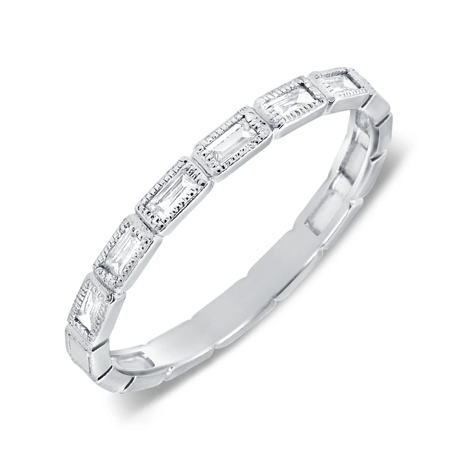 14kt white gold/top