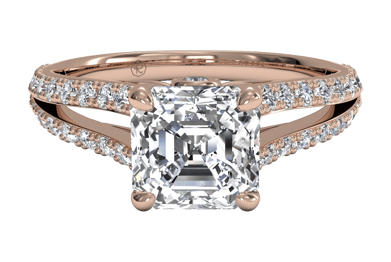 The Bicia / 0.72 Carat Asscher Diamond