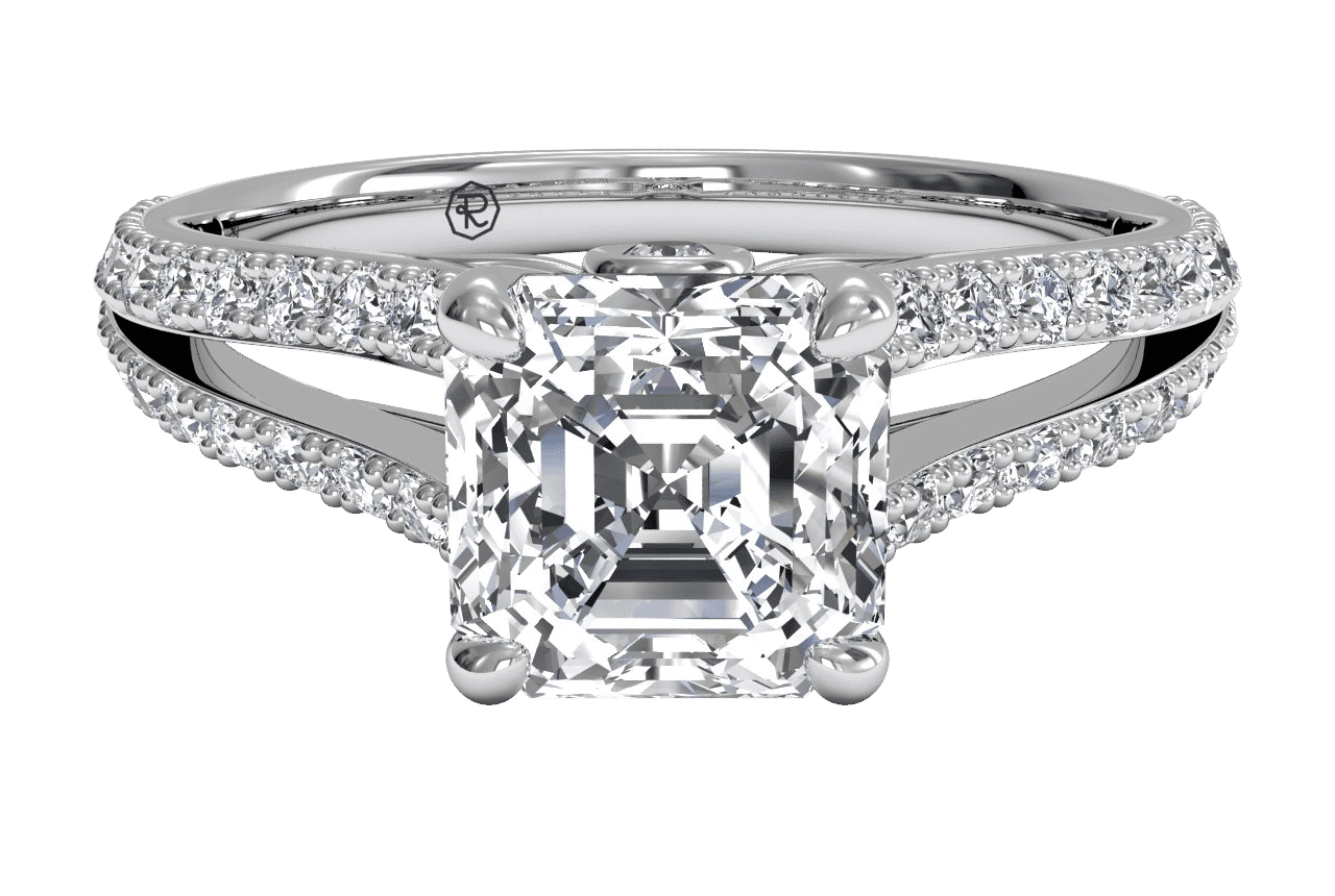 The Bicia / 0.73 Carat Asscher Diamond
