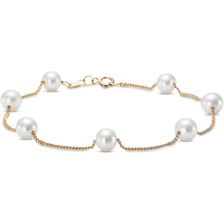 Freshwater Cultured Pearl Chain Bracelet (5mm)