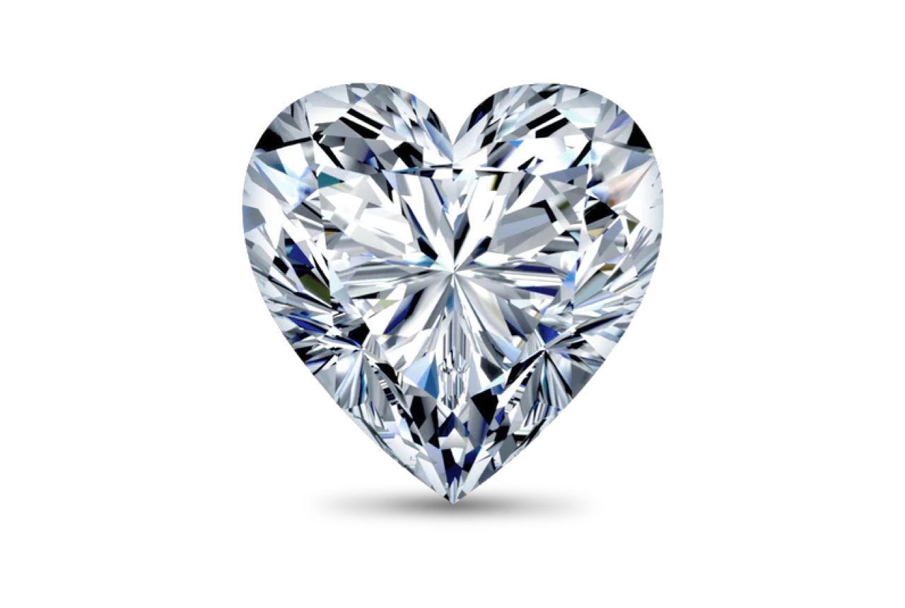 Diamond Heart Single sku D-5PY6OYPKW8