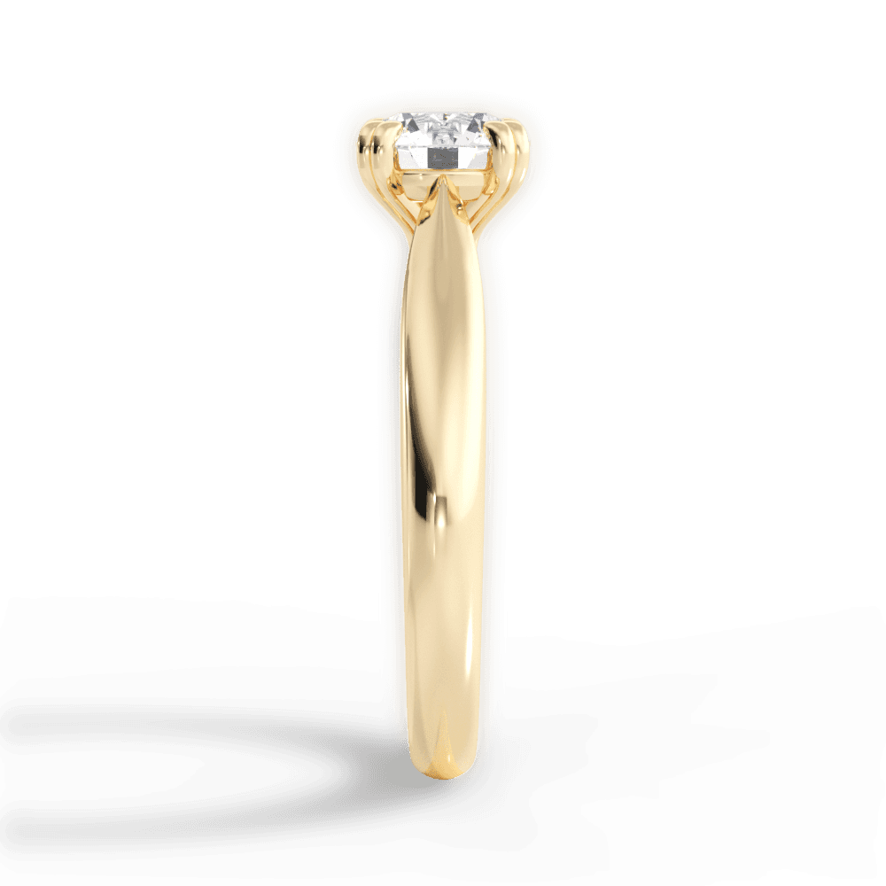 14kt Yellow Gold/18kt Yellow Gold/round/perspective