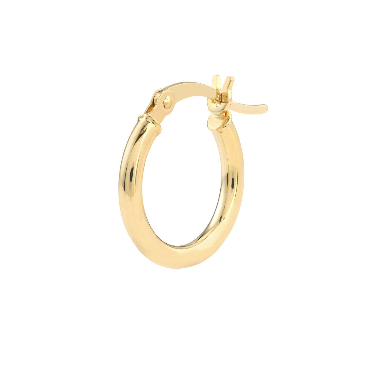 14kt yellow gold/15mm/front