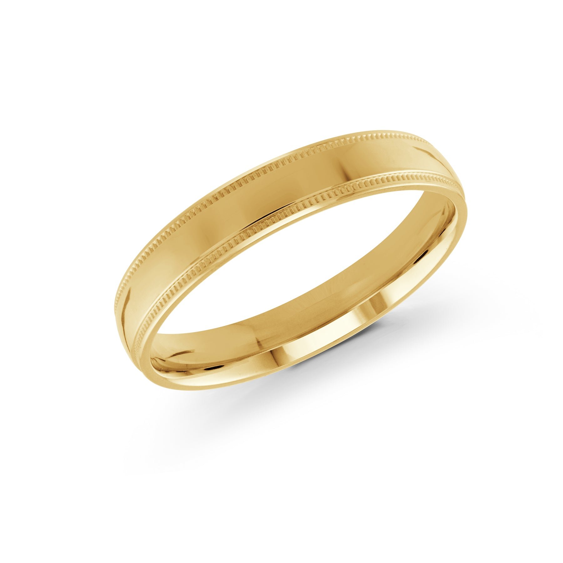 14kt Yellow Gold/4 mm/front