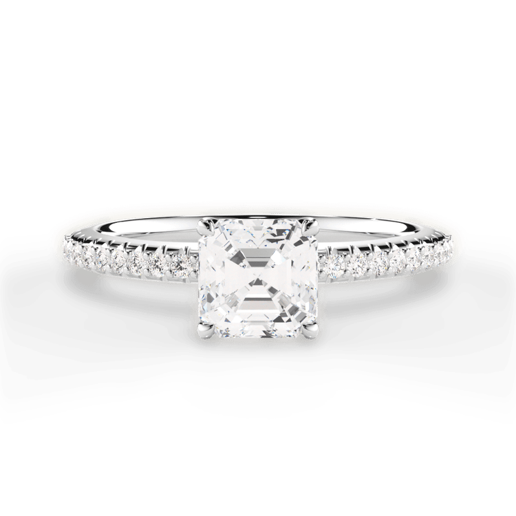 The Glady / 6.16 Carat Asscher Lab Diamond