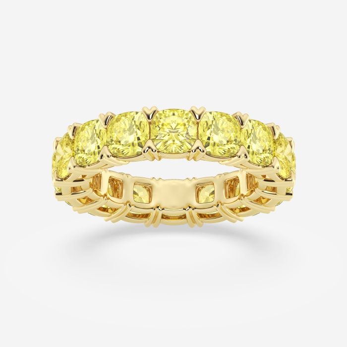14kt Yellow Gold/18kt Yellow Gold/cushion/top
