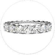Eternity Wedding Bands Diamond Essentials Product Collection Image