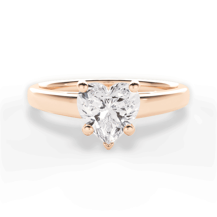 Solitaire Diamond Cathedral Engagement Ring