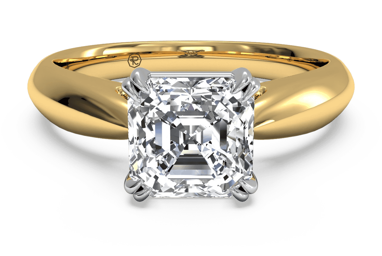 The Cordelia Solitaire / 4.05 Carat Asscher Lab Diamond