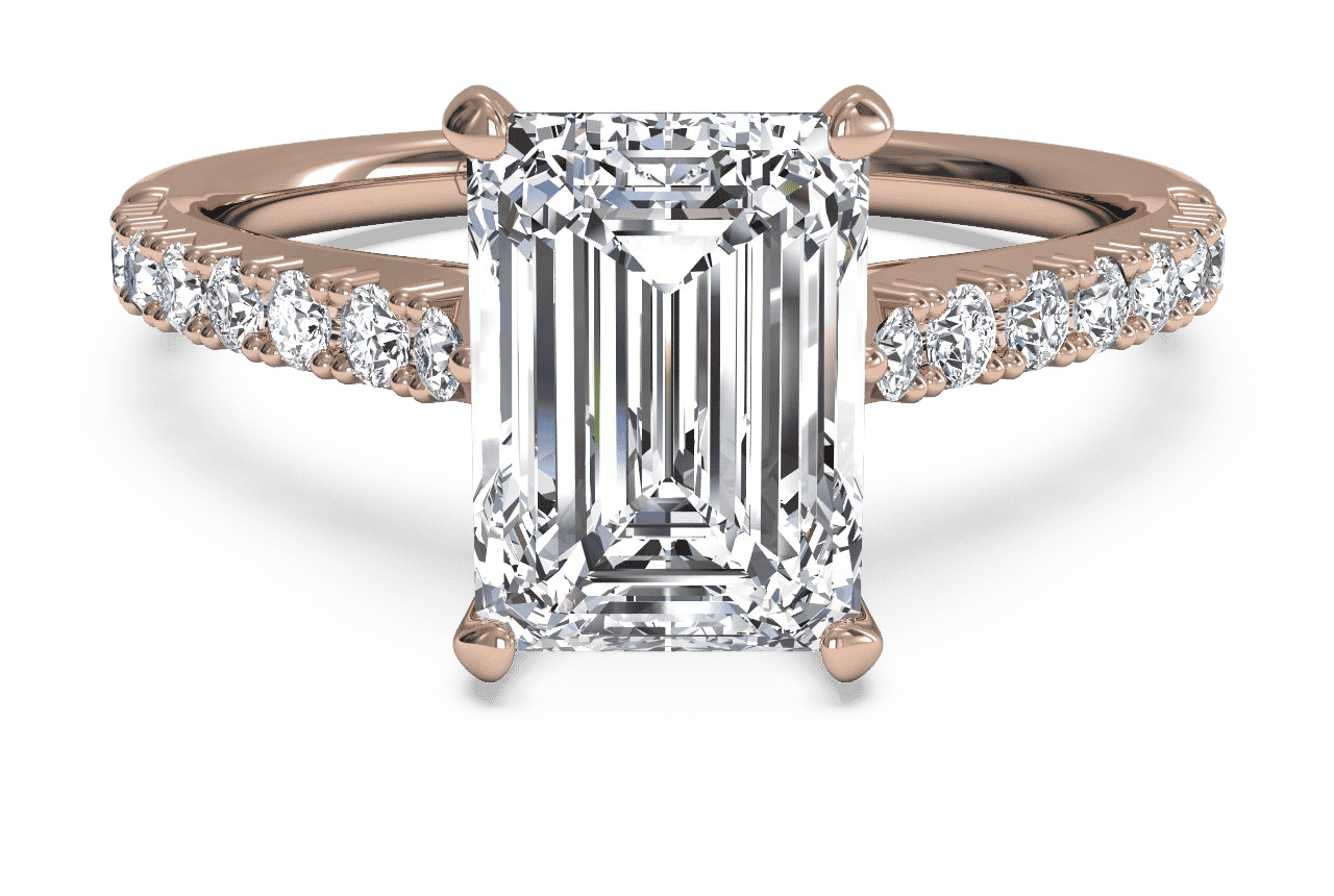 The Adele / 0.60 Carat Emerald Lab Diamond