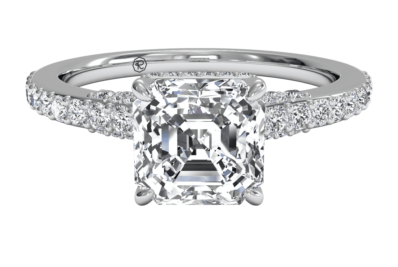 The Harper / 1.52 CTW Asscher Diamonds