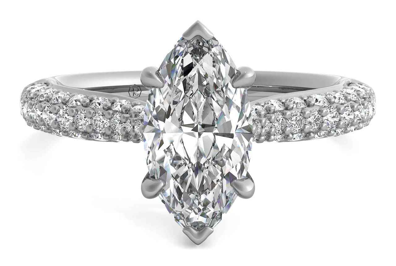 The Maya / 0.5 CTW Marquise Diamonds