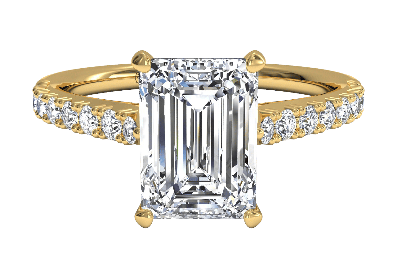 The Adele / 2.00 Carat Emerald Lab Diamond