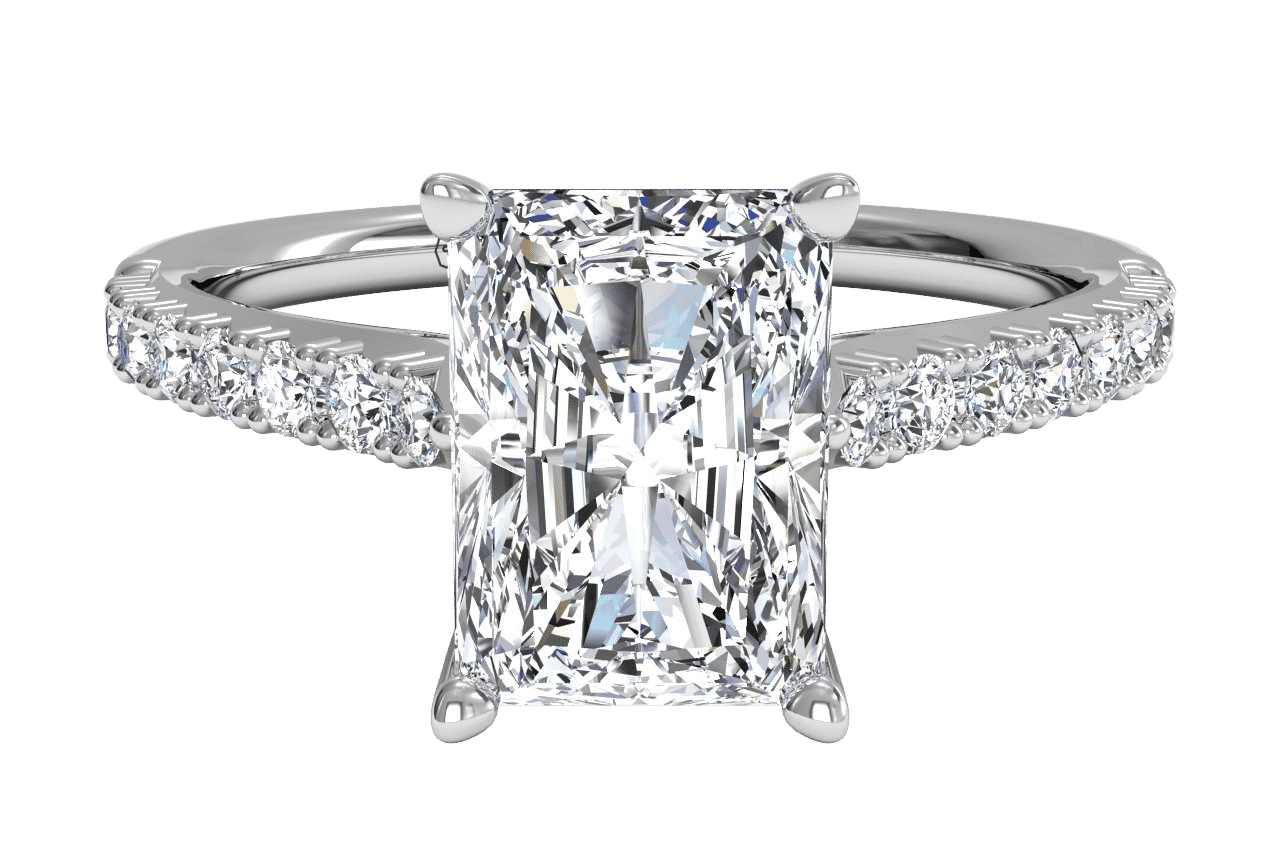 The Adele / 0.66 Carat Radiant Lab Diamond