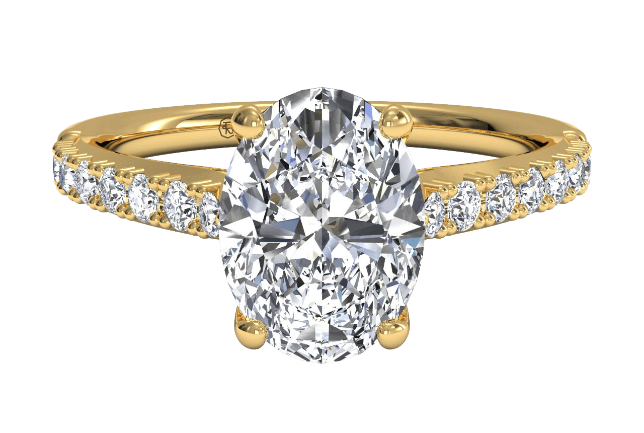 The Adele / 0.79 Carat Oval Lab Diamond