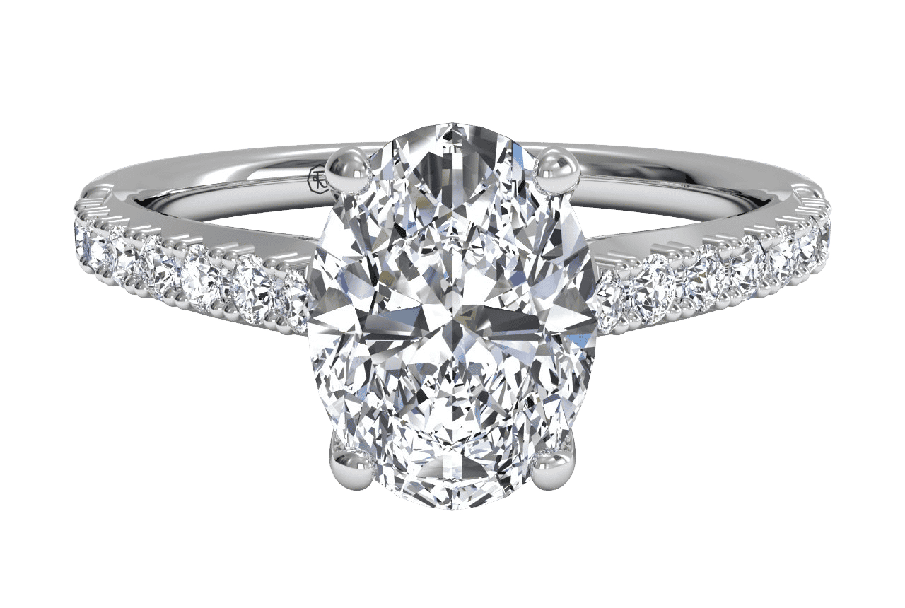 The Adele / 2.50 Carat Oval Lab Diamond