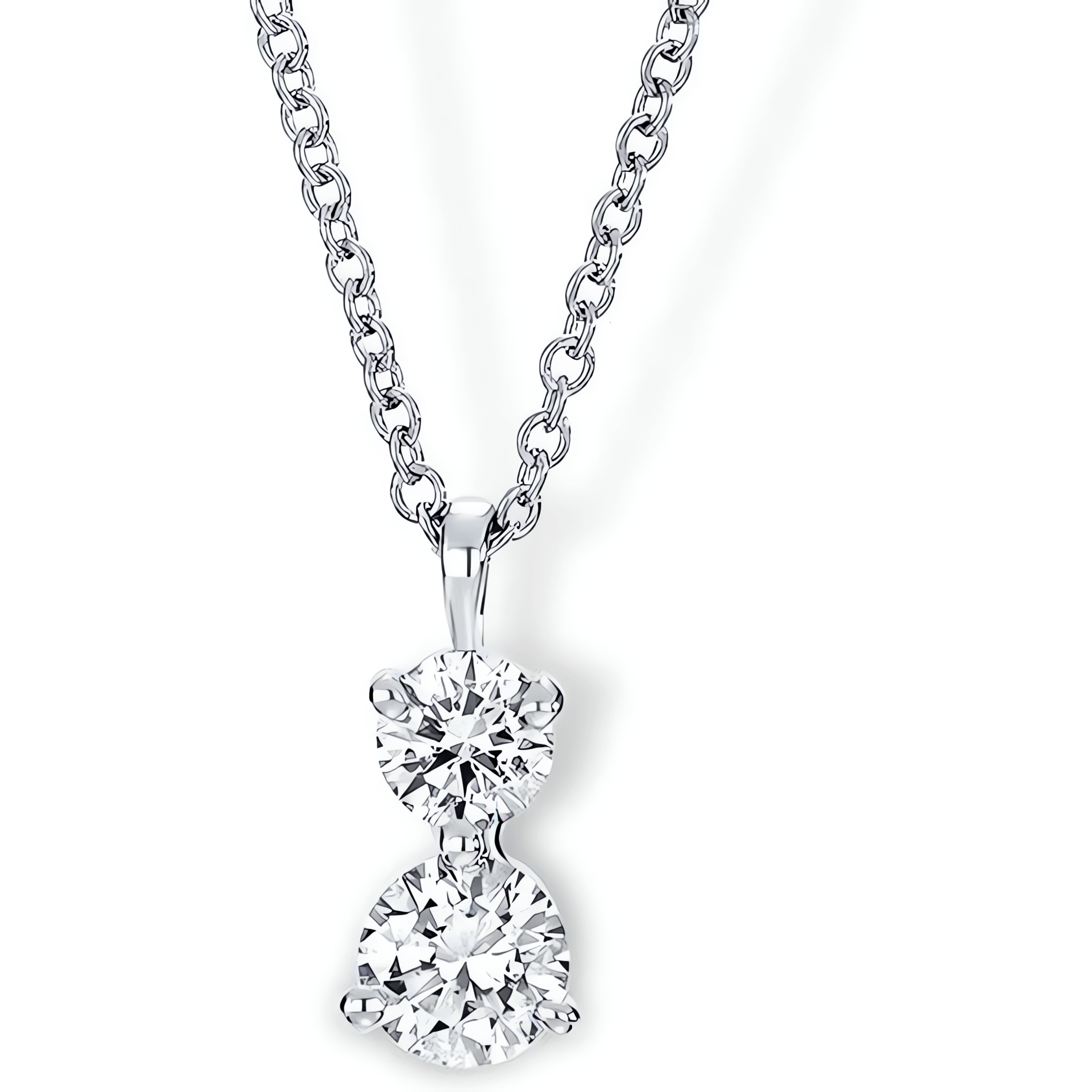 14kt White Gold/top