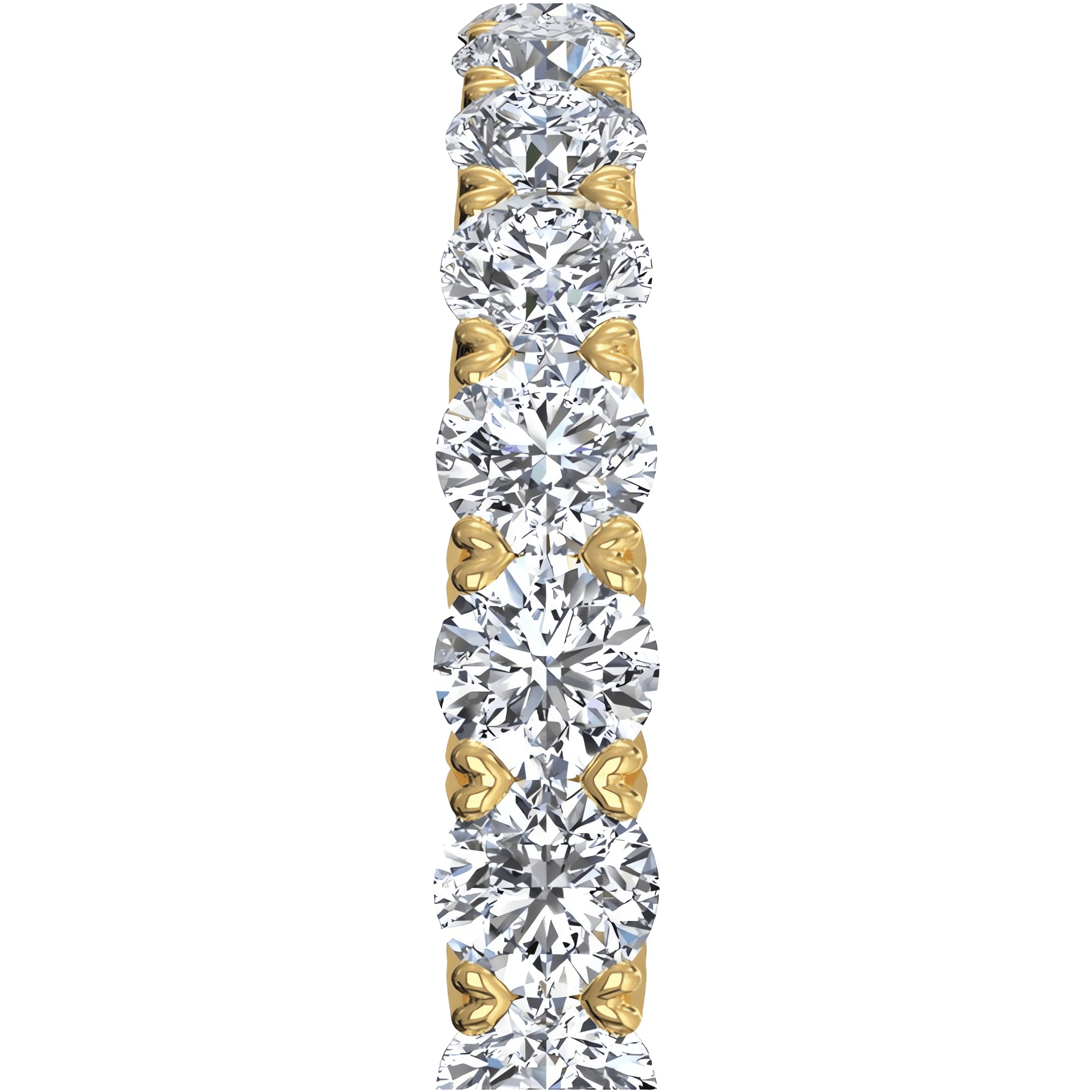 18kt Yellow Gold/side