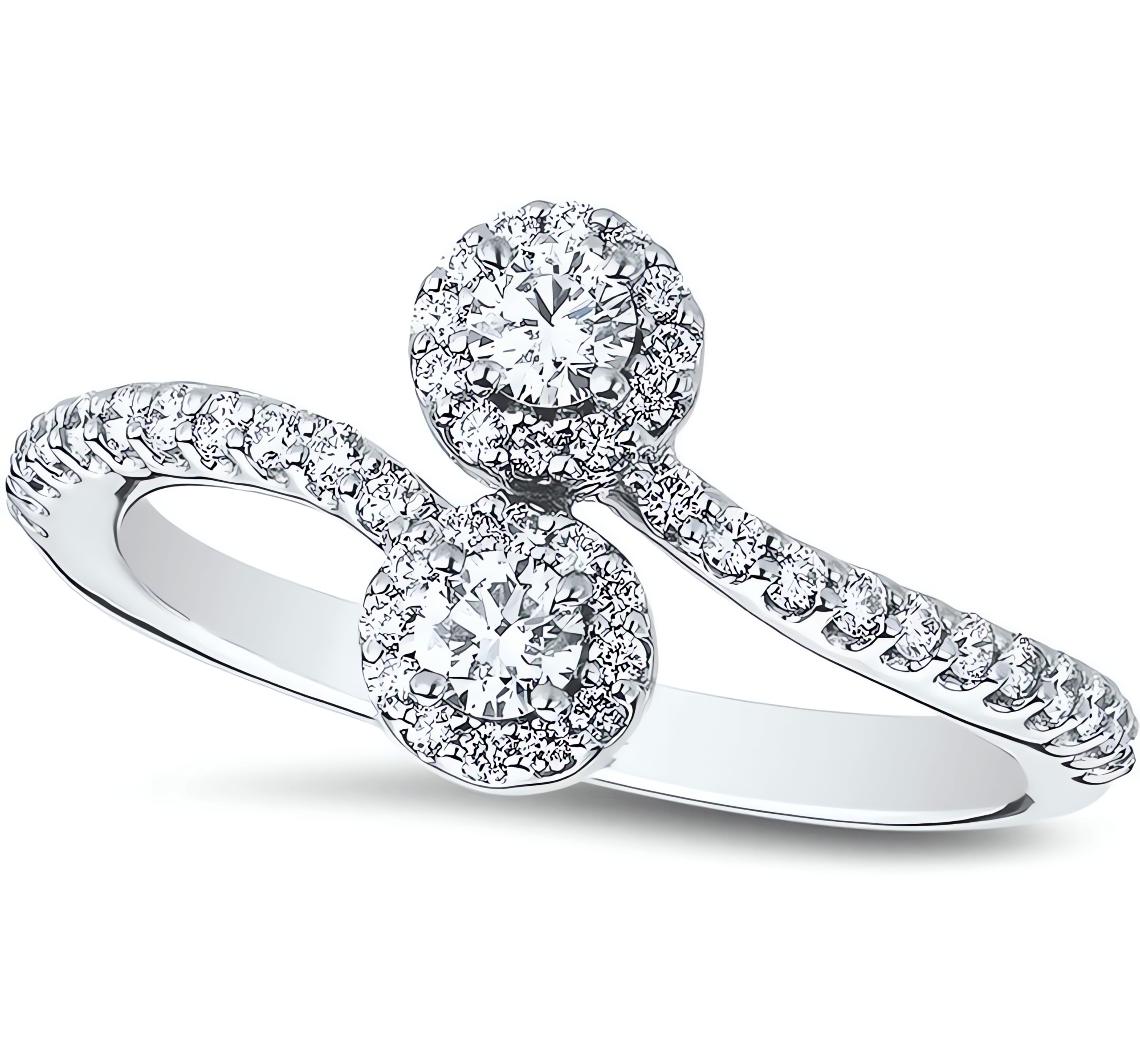 18kt White Gold/top
