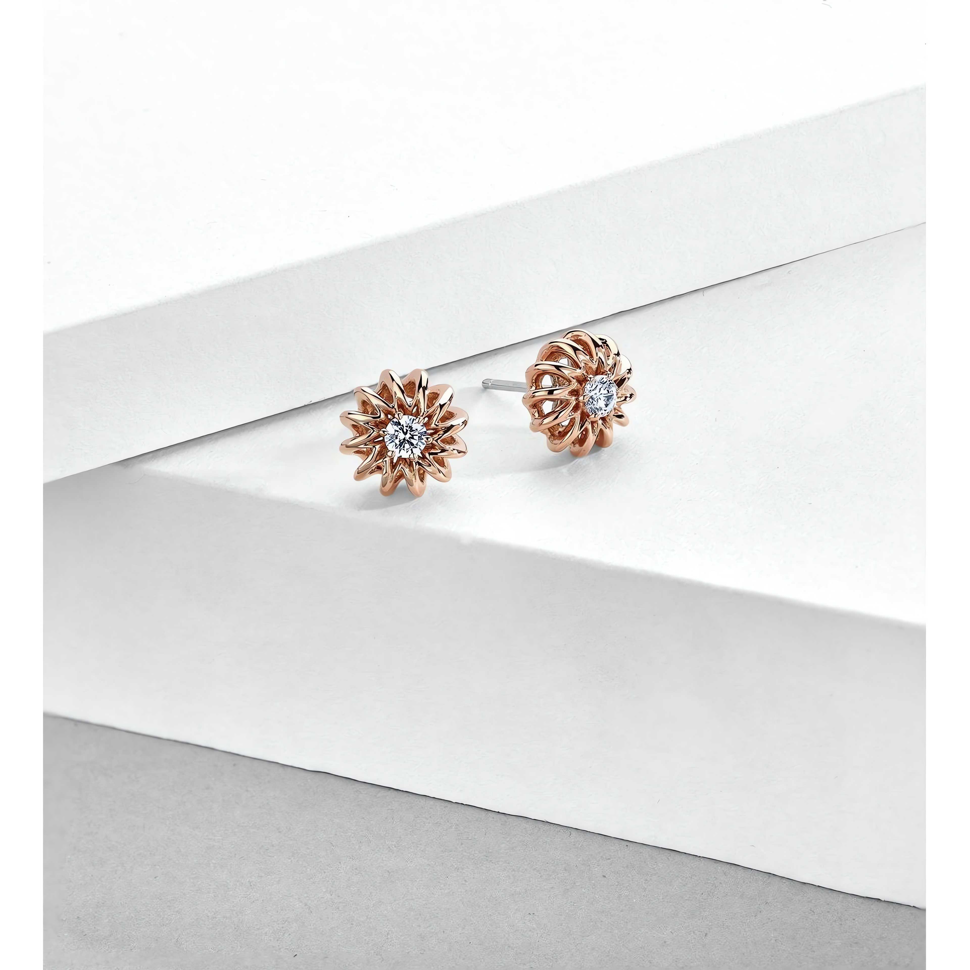 18kt Rose Gold/live