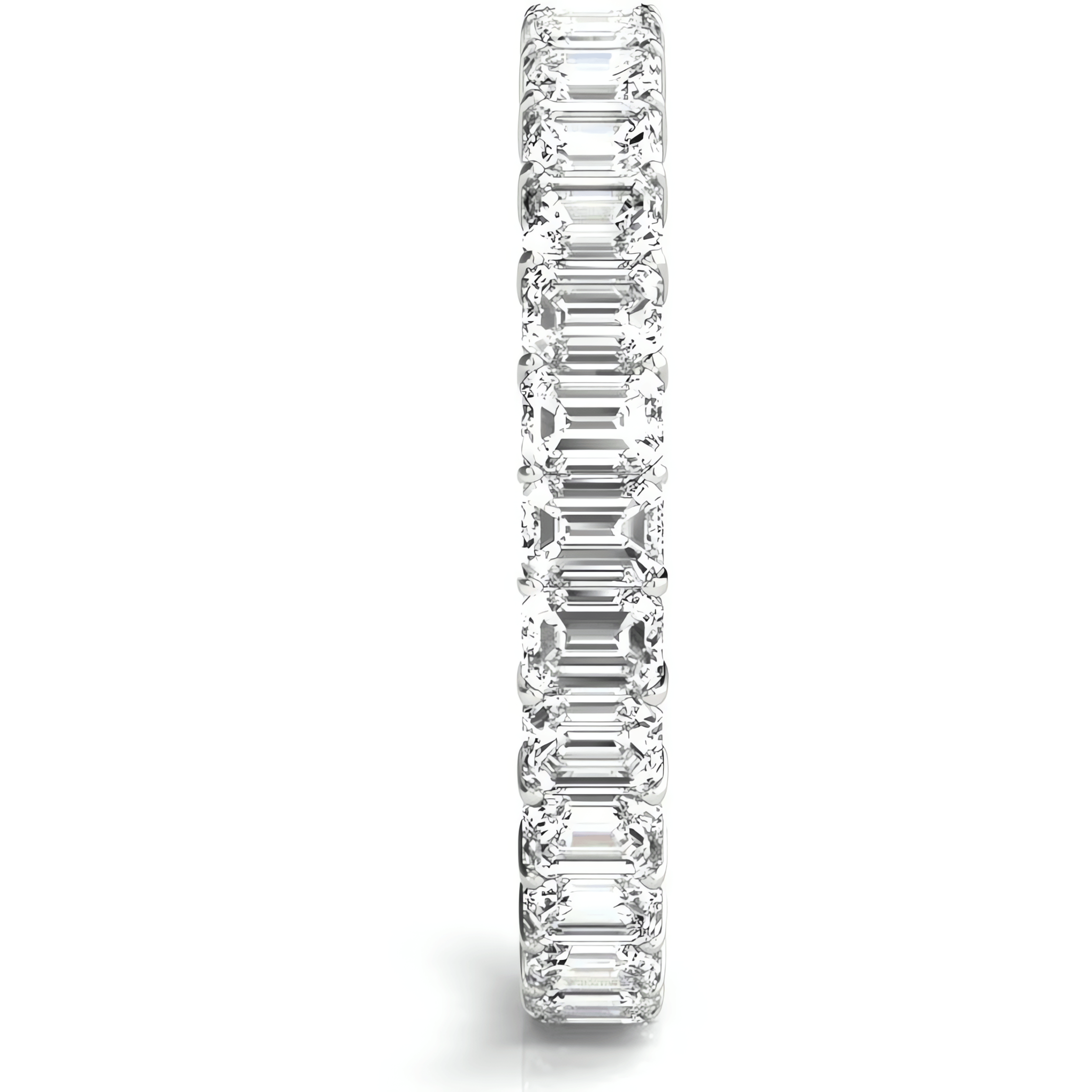 18kt White Gold/front/4/4.5/5/5.5/6/6.5/7/7.5/8