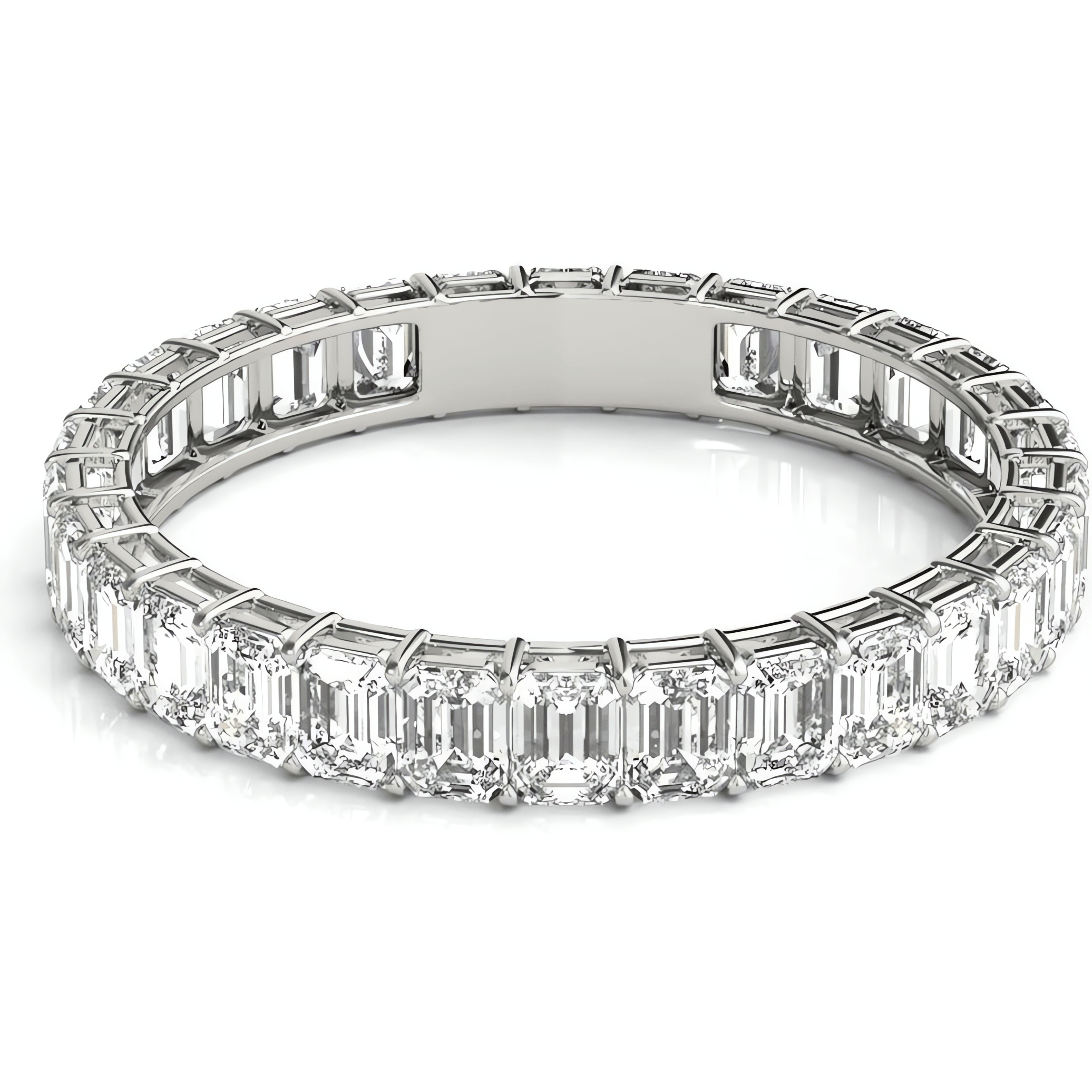 18kt White Gold/top/4/4.5/5/5.5/6/6.5/7/7.5/8