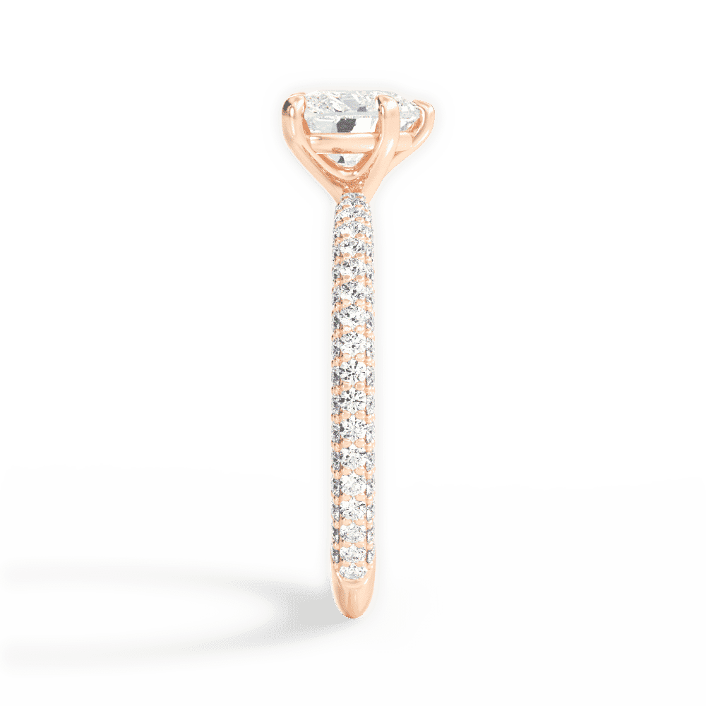 14kt Rose Gold/18kt Rose Gold/heart/perspective