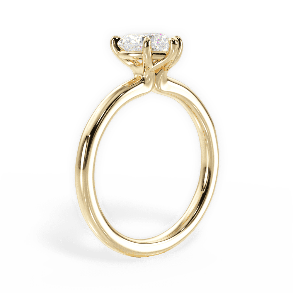 14kt Yellow Gold/18kt Yellow Gold/heart/front