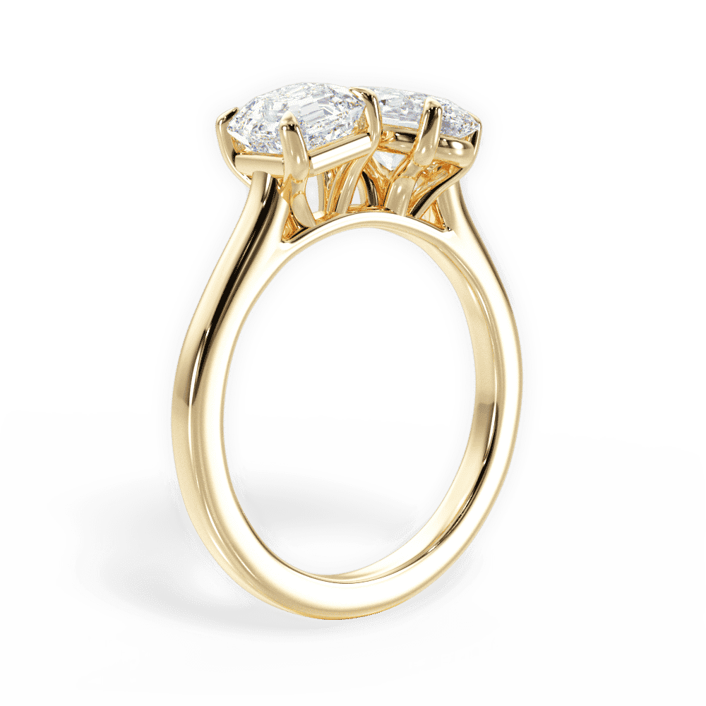 14kt Yellow Gold/18kt Yellow Gold/oval/front