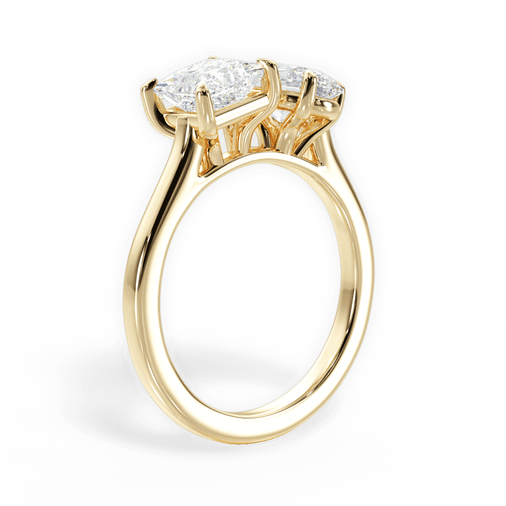 14kt Yellow Gold/18kt Yellow Gold/oval/front