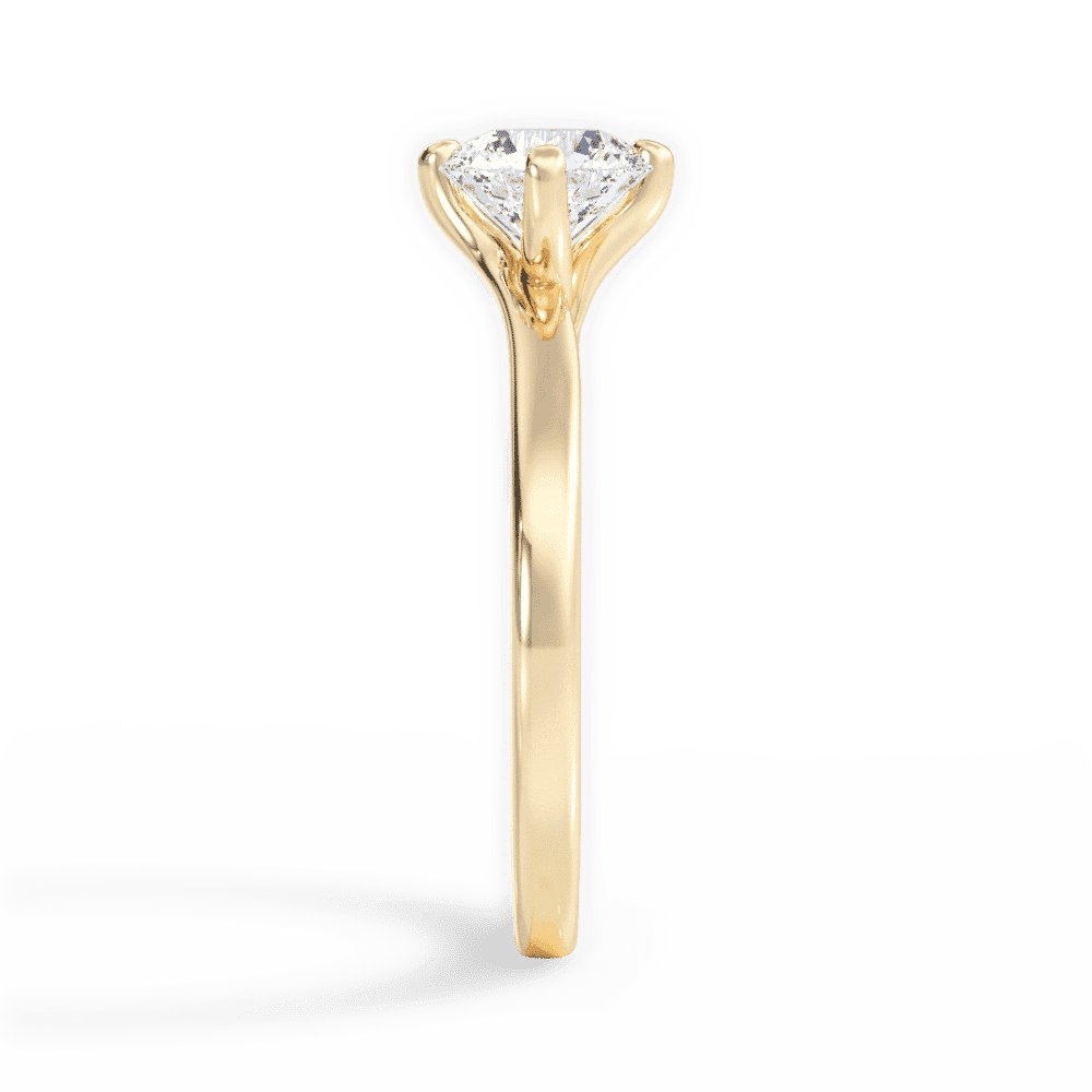 14kt Yellow Gold/18kt Yellow Gold/round/perspective