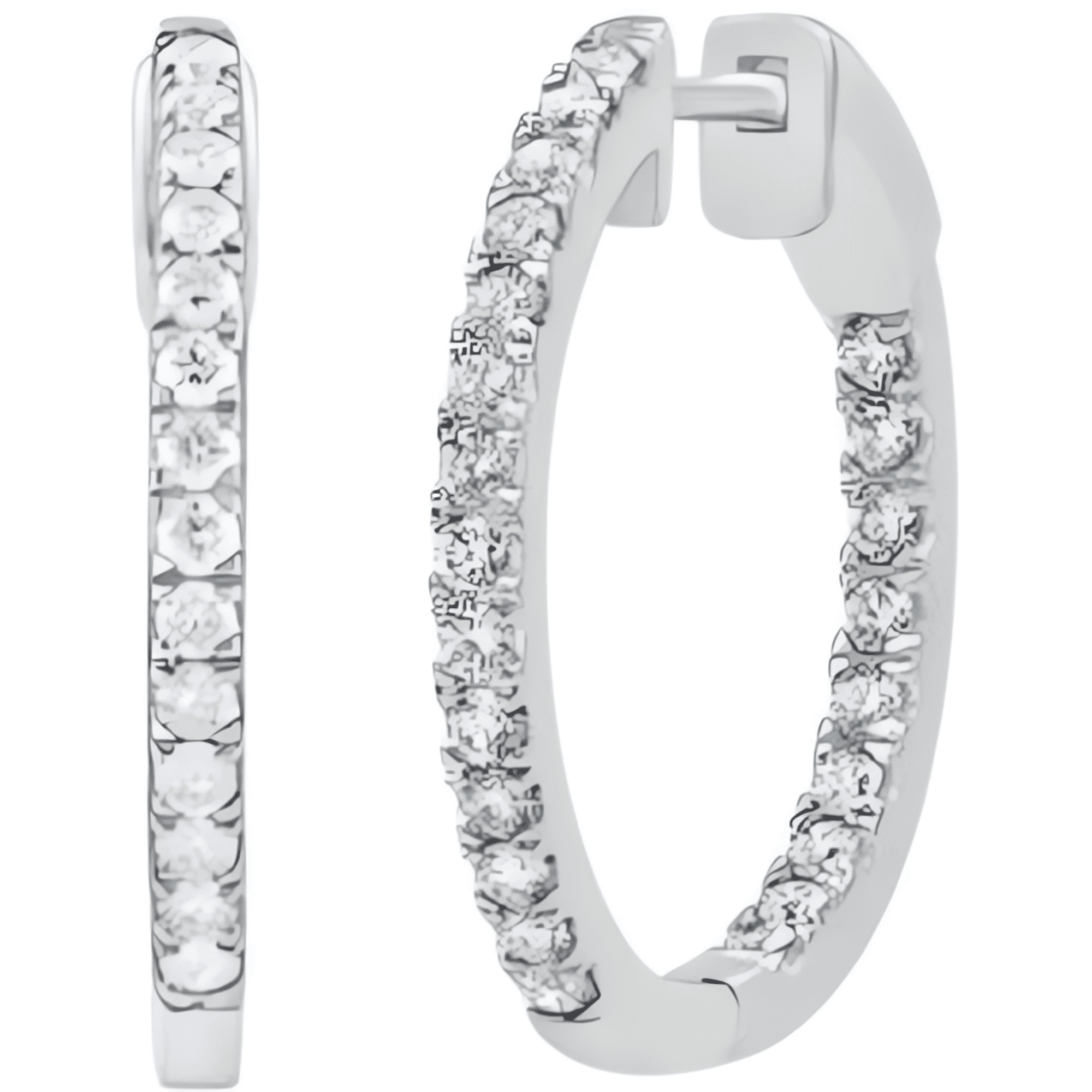 Sterling Silver/0.50 CTW/top