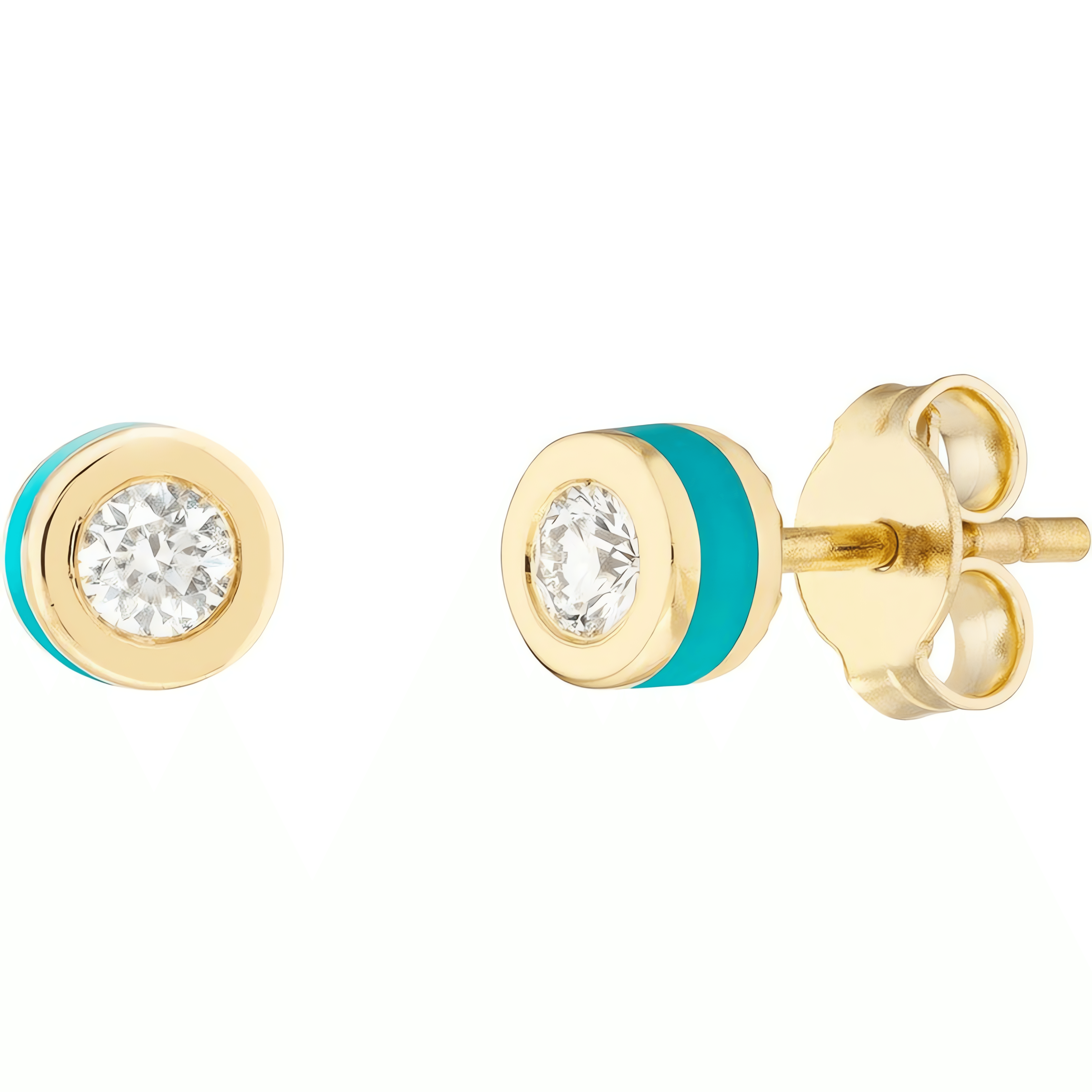 14kt yellow gold/top