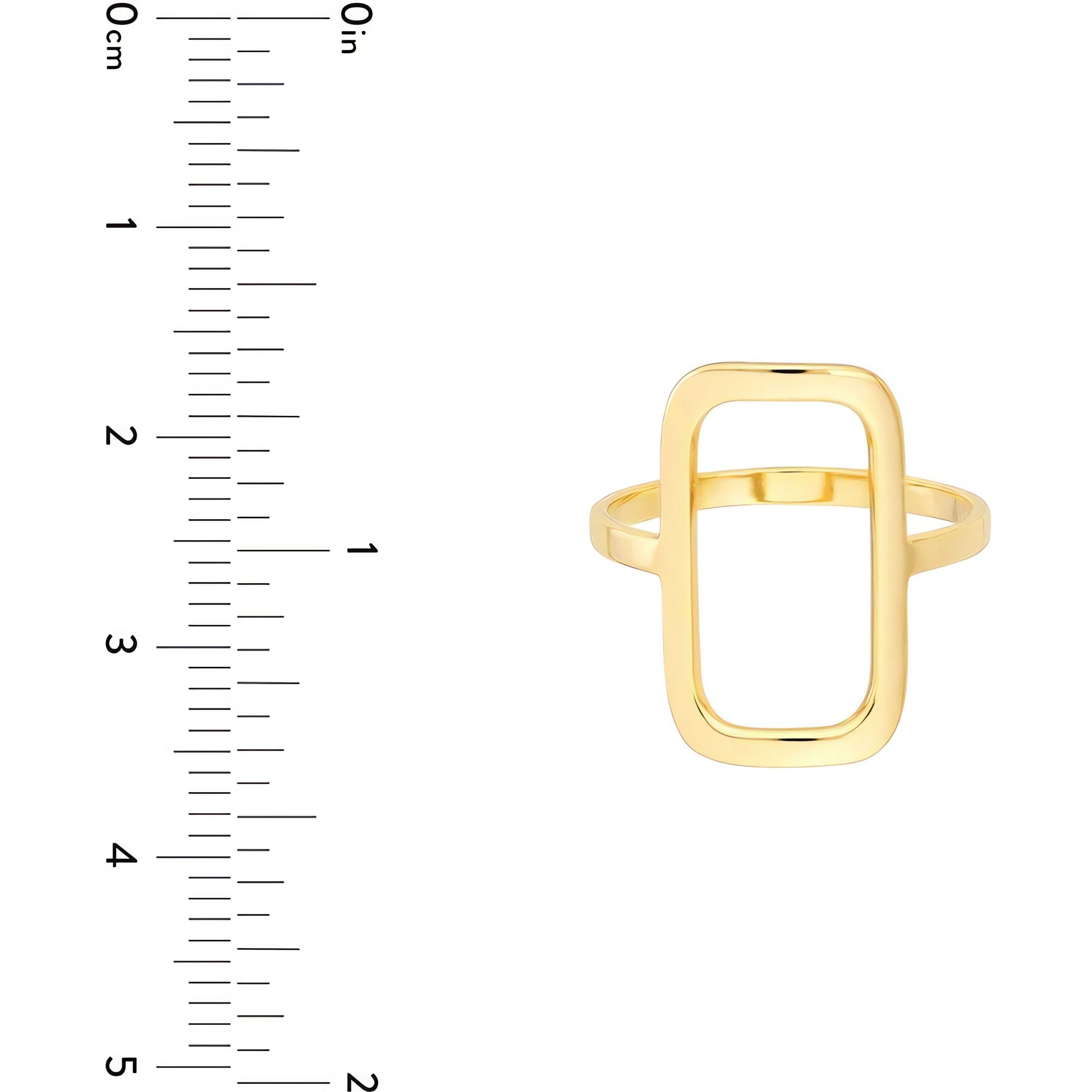 14kt yellow gold/measurement
