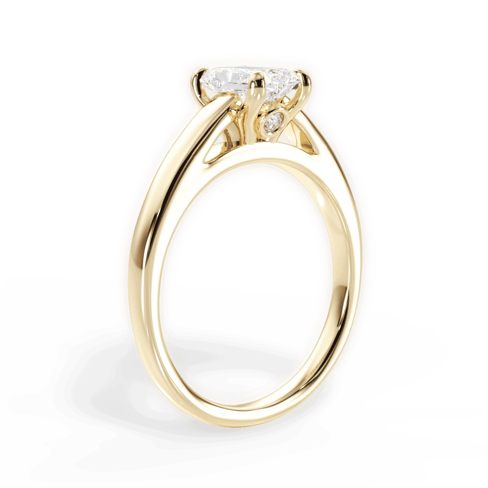 14kt Yellow Gold/18kt Yellow Gold/radiant/front