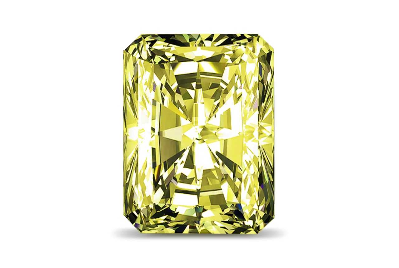 Yellow Diamond Radiant Single