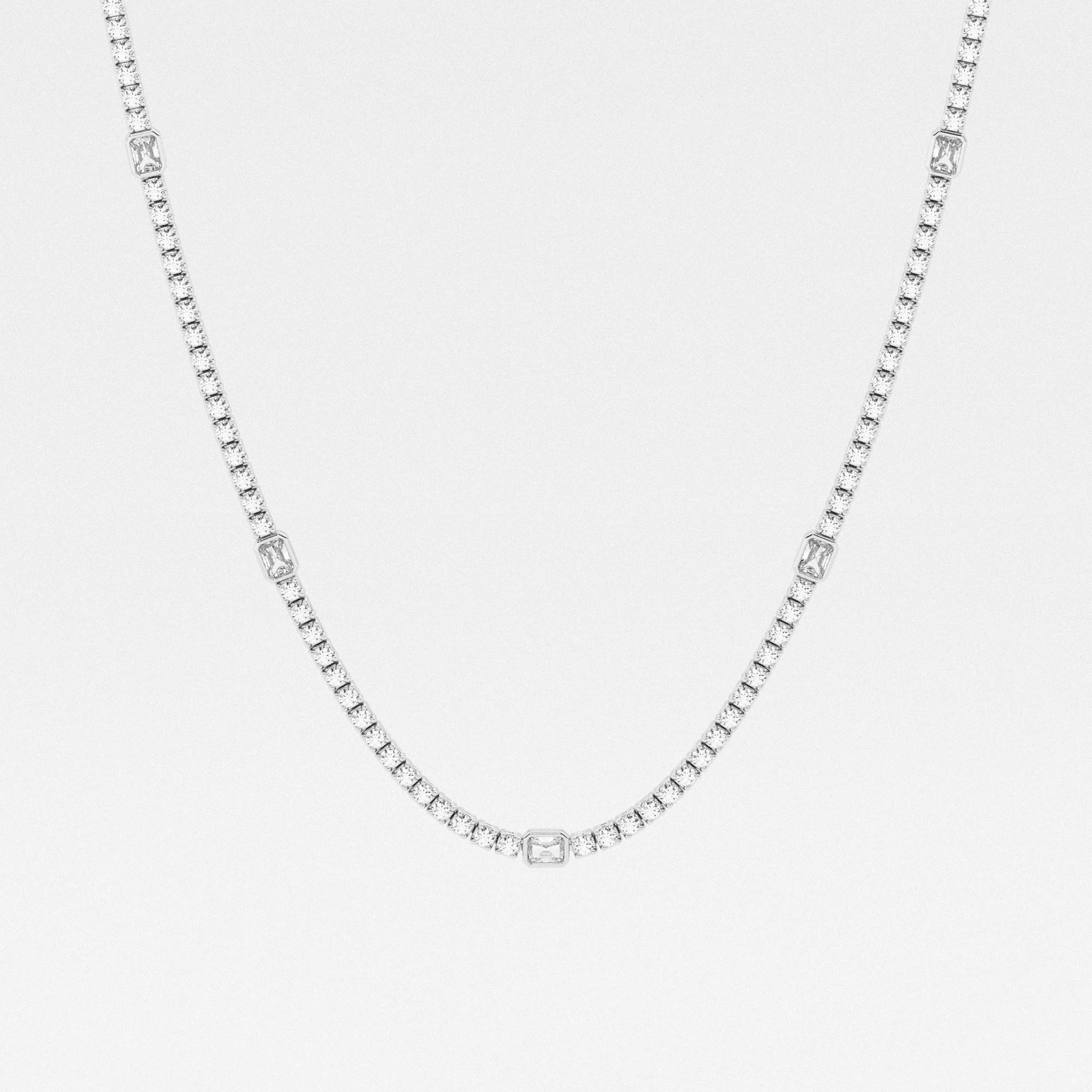 14kt White Gold/18kt White Gold/Platinum/round/radiant/top
