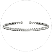Diamond Bangle Bracelets