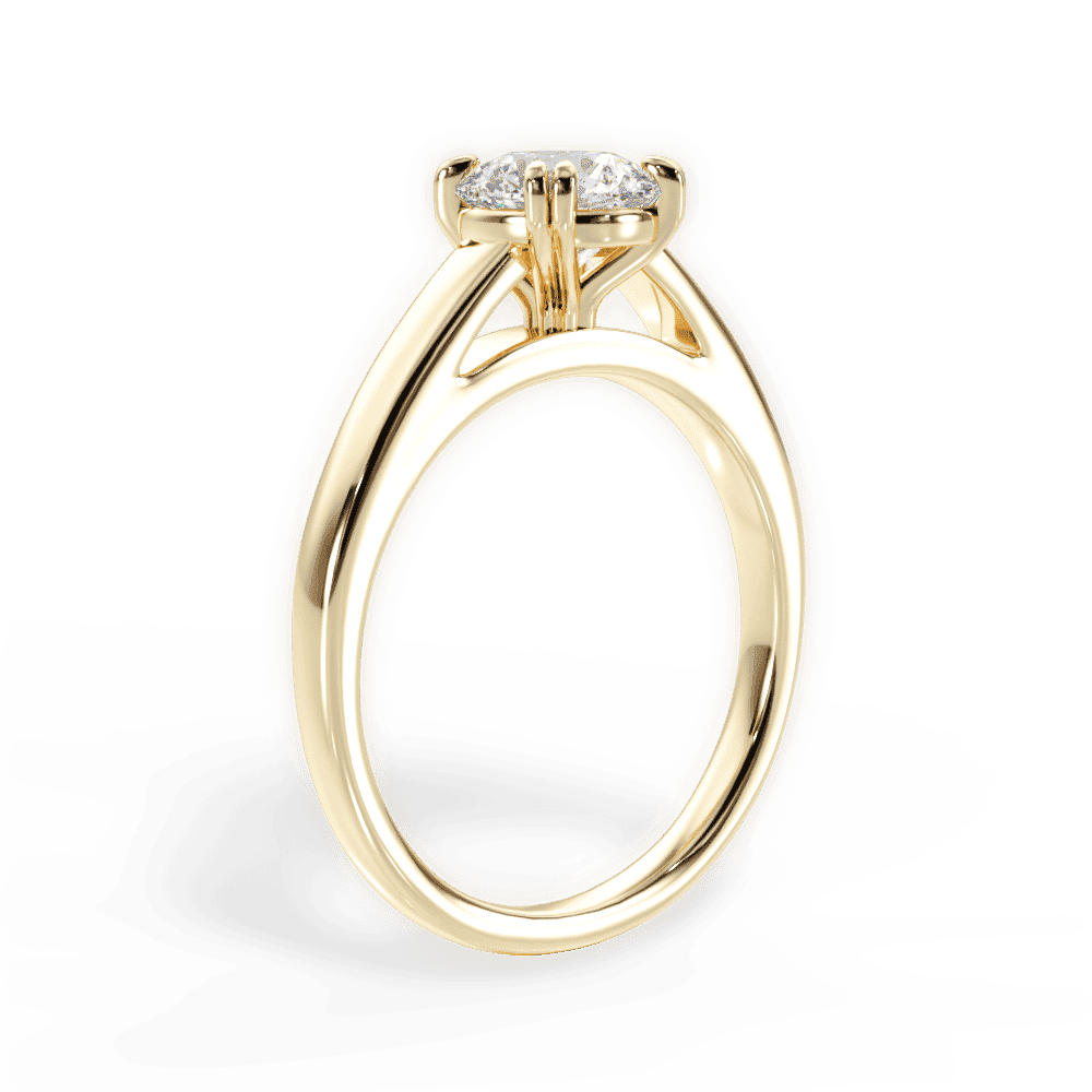 14kt Yellow Gold/18kt Yellow Gold/round/front