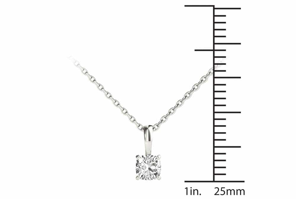 14kt White Gold/0.30 CTW/measurement
