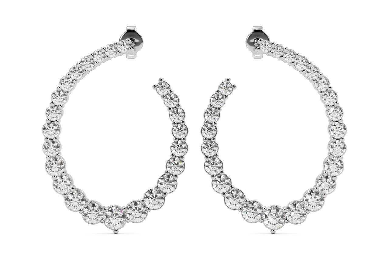 14kt white gold/18kt white gold/platinum//2.08 ctw/earth grown/lab grown/top