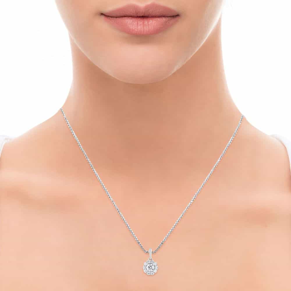 14kt white gold/on model