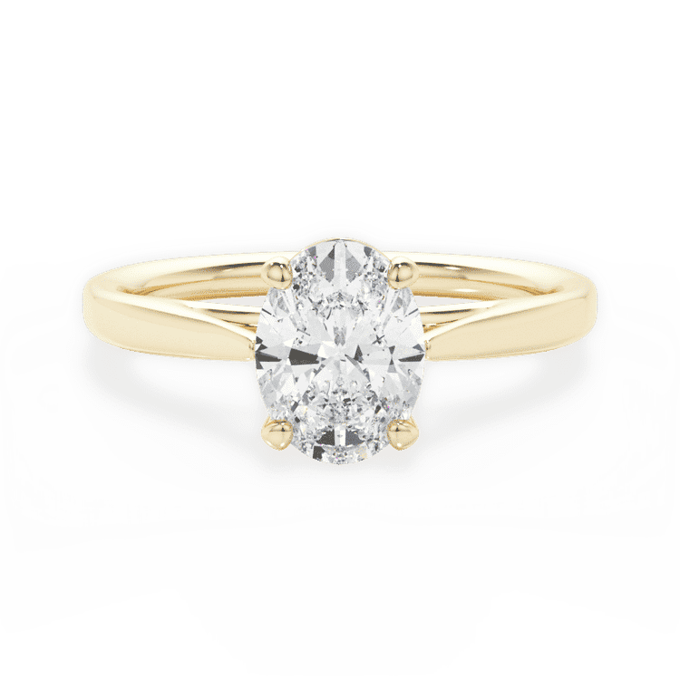 14kt Yellow Gold/18kt Yellow Gold/oval/top sku 1OZ1407