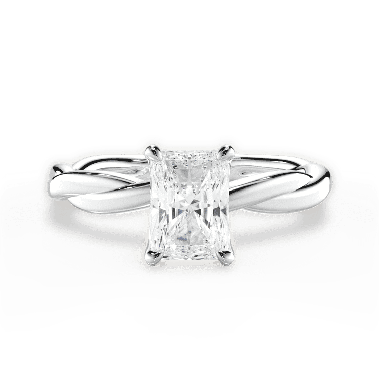 14kt White Gold/18kt White Gold/Platinum/radiant/top sku 1RAZ4702