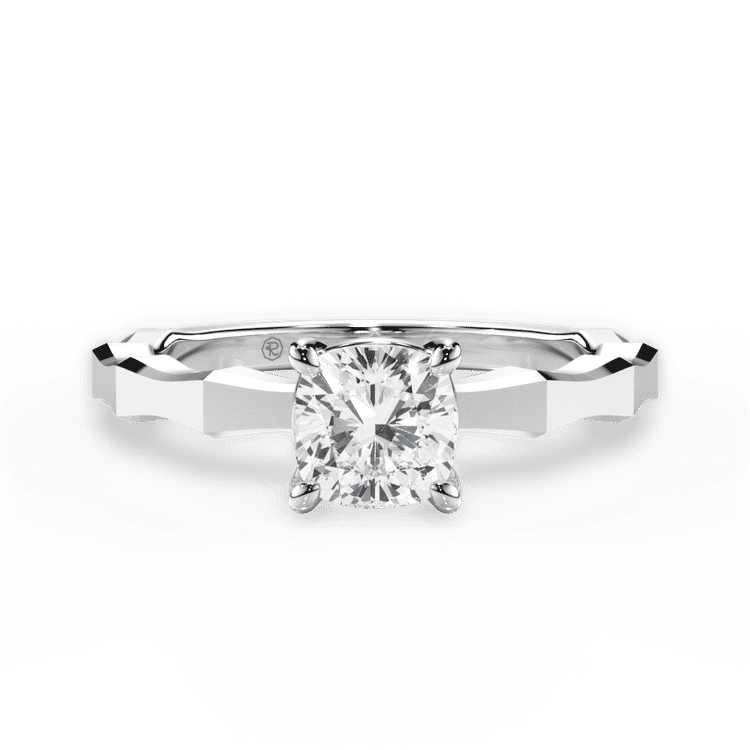 14kt White Gold/18kt White Gold/Platinum/cushion/top sku 1CUZ1360