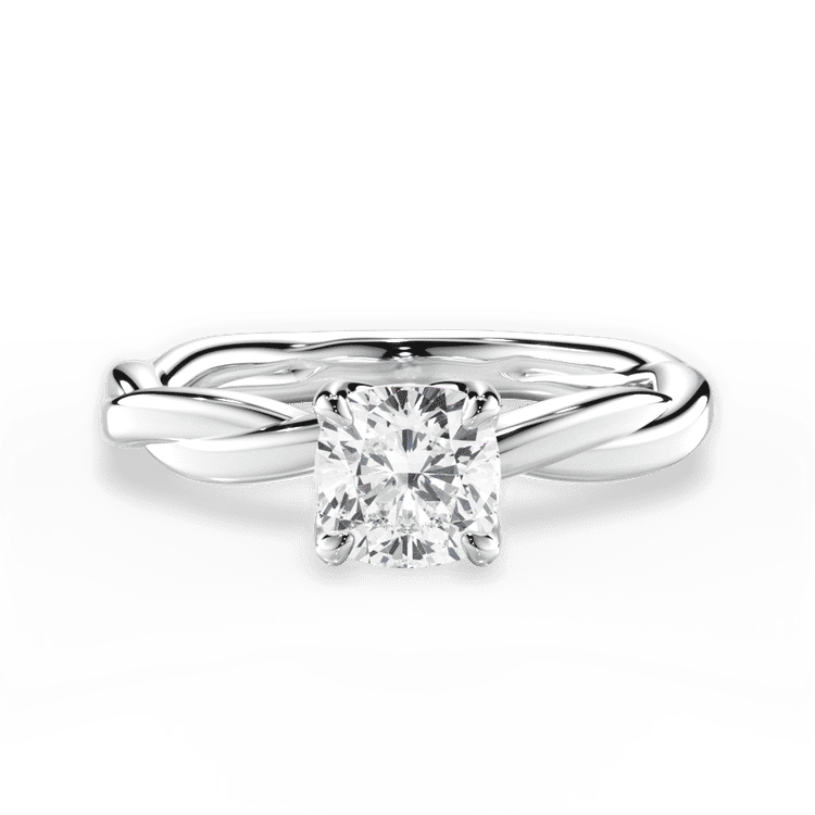 14kt White Gold/18kt White Gold/Platinum/cushion/top sku 1CUZ4702